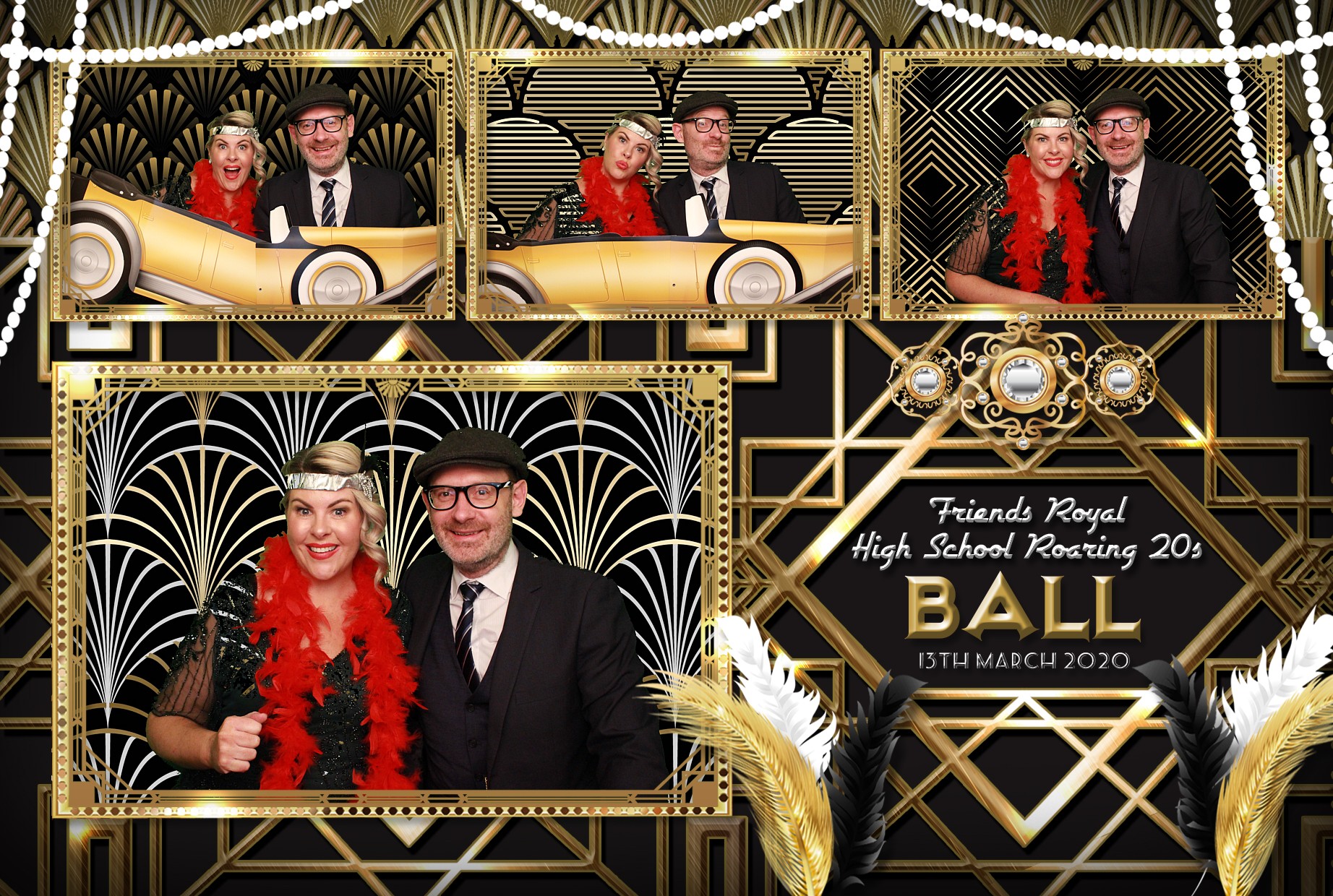 Friends Royal High School Roaring 20s Ball | View more photos from the event at gallery.myphotoboothexperience.co.uk/u/MyPhotoBoothExperienceLtd/Friends-Royal-High-School-Roaring-20s-Ball